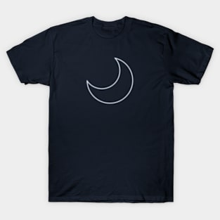 Waning Crescent Moon T-Shirt